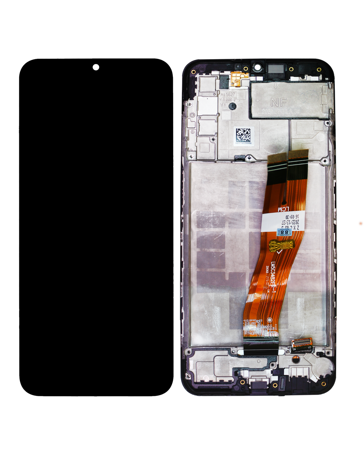 LCD Assembly With Frame Compatible For Samsung Galaxy A03s (A037F / A037G / 2021) (Single Sim) (Type C Frame) (Refurbished) (All Colors)