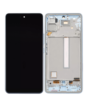 Replacement OLED Assembly With Frame Compatible For Samsung Galaxy A53 5G ( A536 / 2022) (6.36") (Vemake) (Blue)