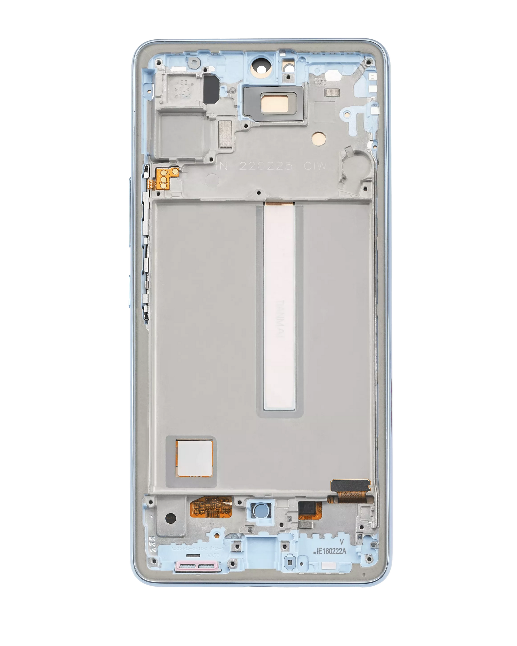 Replacement OLED Assembly With Frame Compatible For Samsung Galaxy A53 5G ( A536 / 2022) (6.36") (Vemake) (Blue)