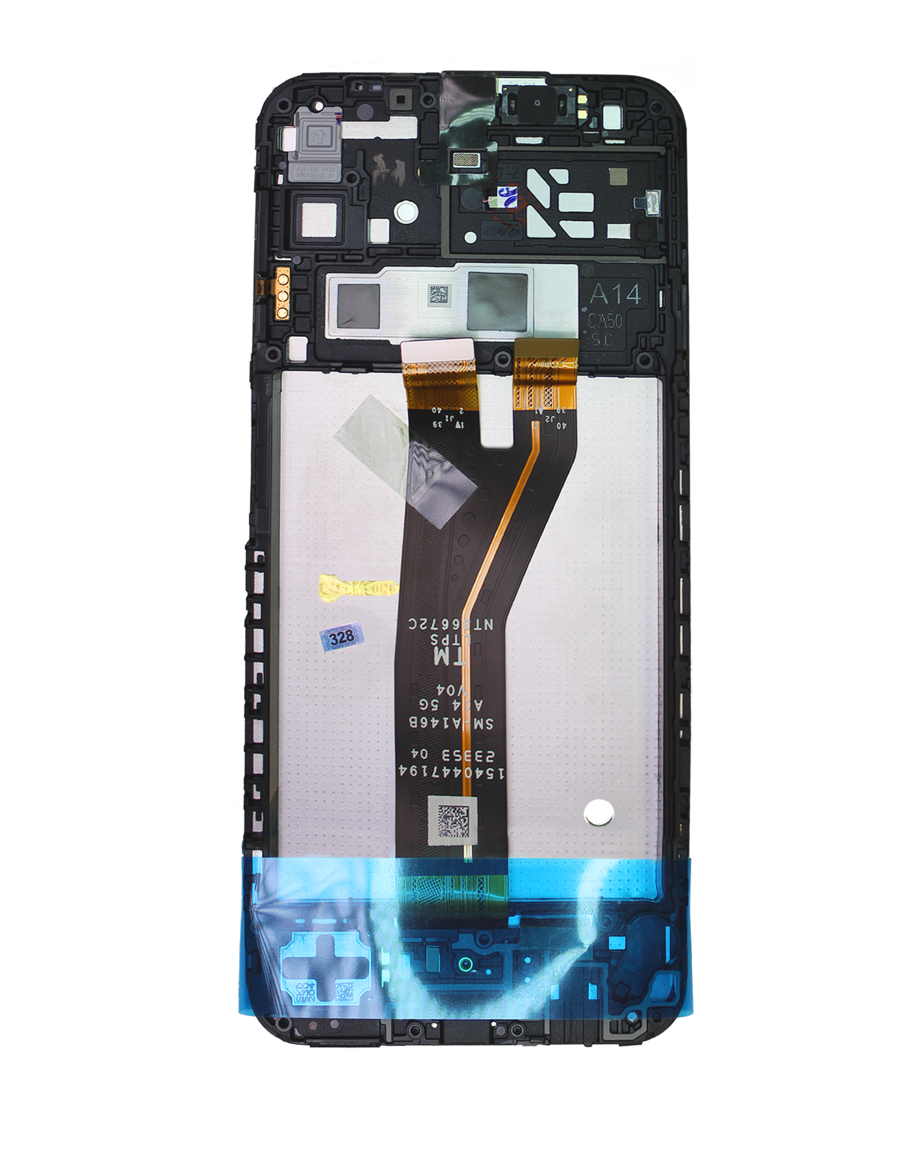 LCD Assembly With Frame Compatible For Samsung Galaxy A14 4G (A145F / A145M / 2023) / A14 5G (A146B / 2023) (International Version) (Service Pack) (All Colors)