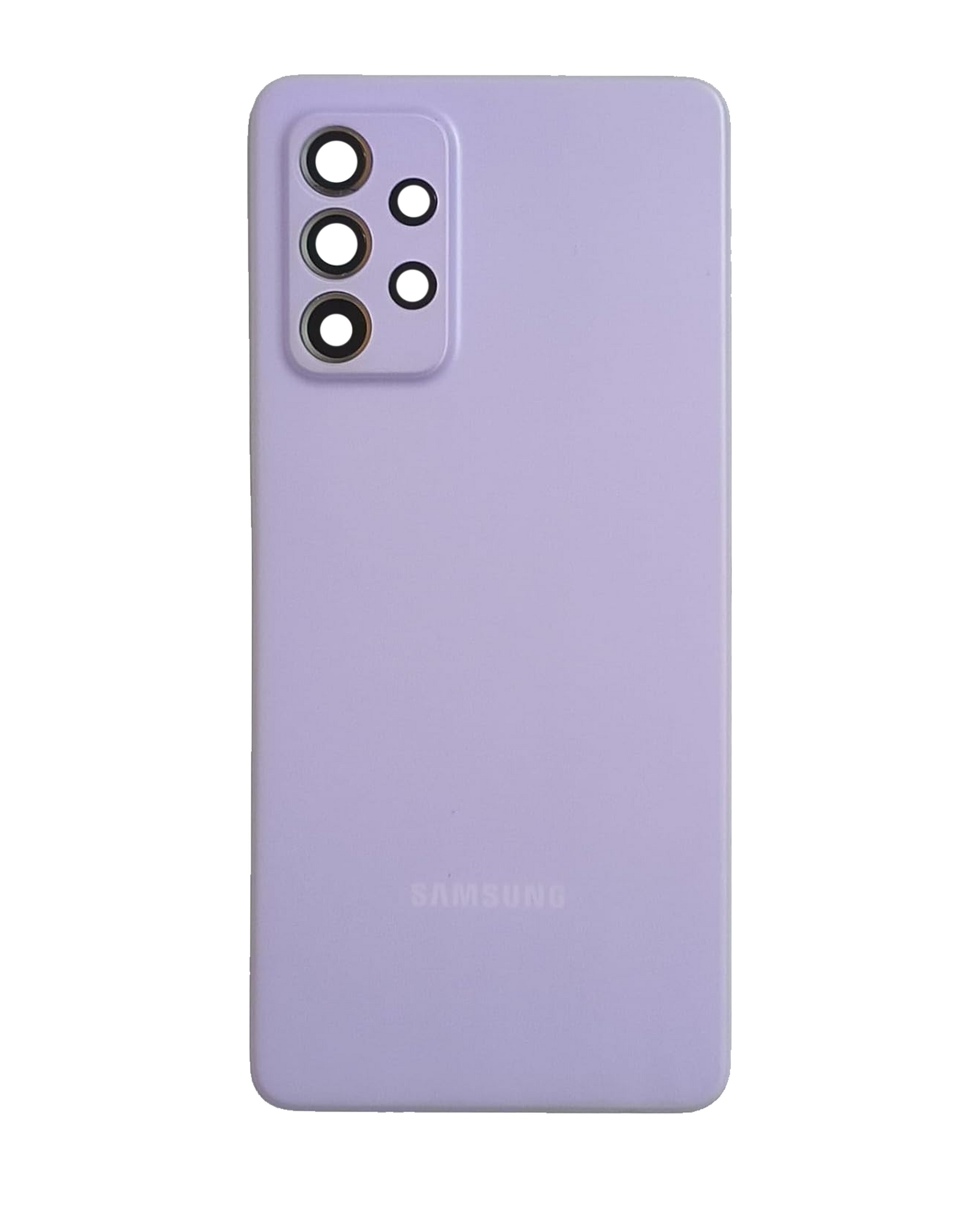 Replacement Back Cover Glass With Camera Lens Compatible For Samsung Galaxy A52 5G (A526 / 2021) (Service Pack) (Awesome Violet)