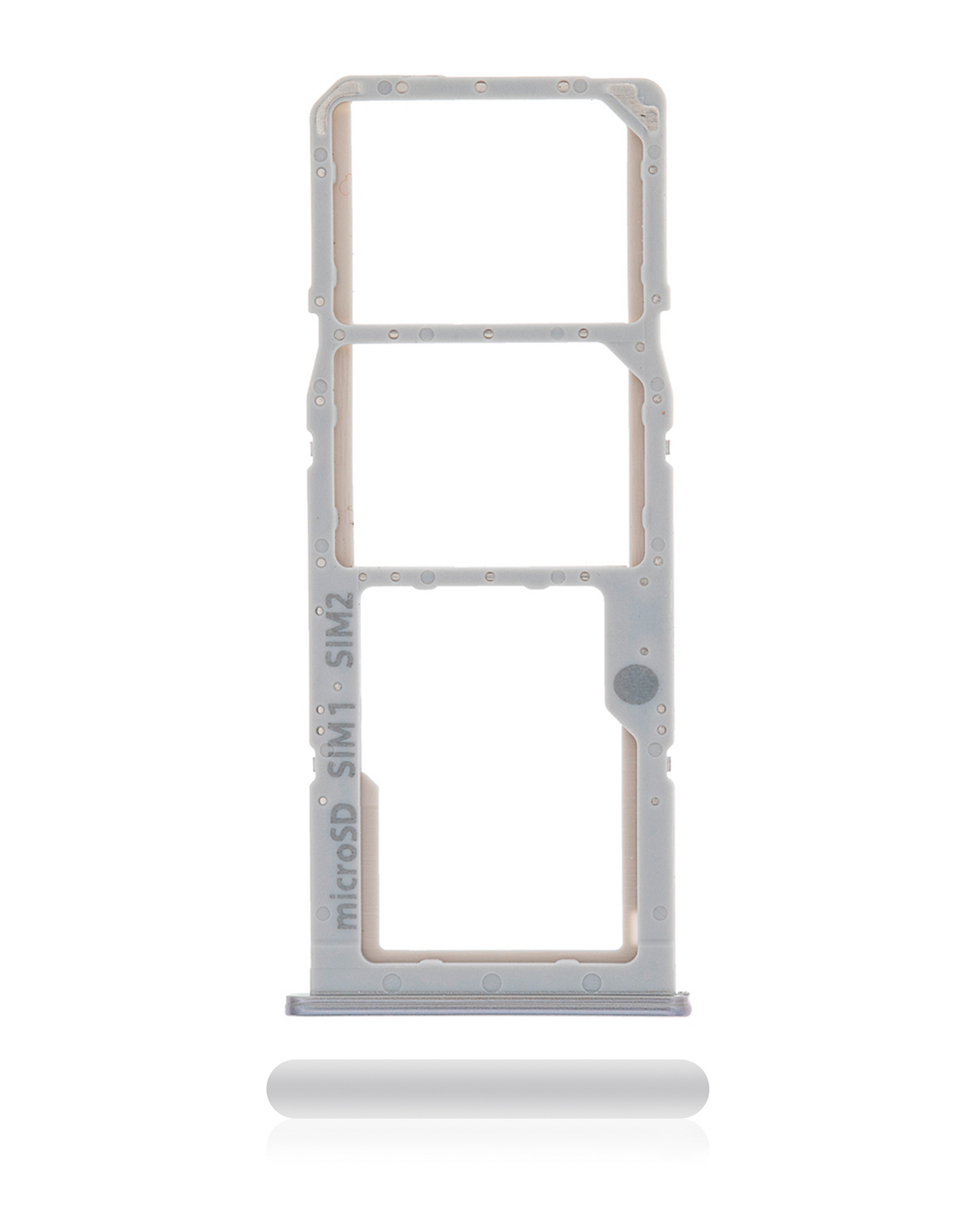 Dual Sim Card Tray Replacement  Compatible For Samsung Galaxy A51 4G (A515 / 2019) (Prism Crush White)