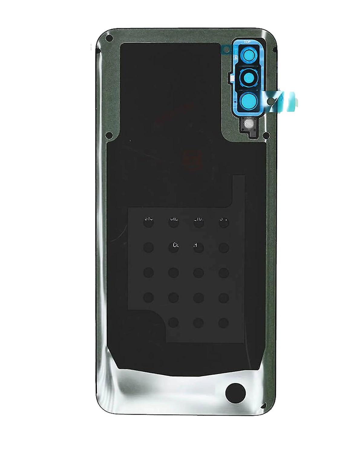 Back Cover Glass With Camera Lens Compatible For Samsung Galaxy A50 (A505 /2019) (Service Pack) (Orange)