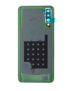 Back Cover Glass With Camera Lens Compatible For Samsung Galaxy A50 (A505 / 2019) (Service Pack) (White)