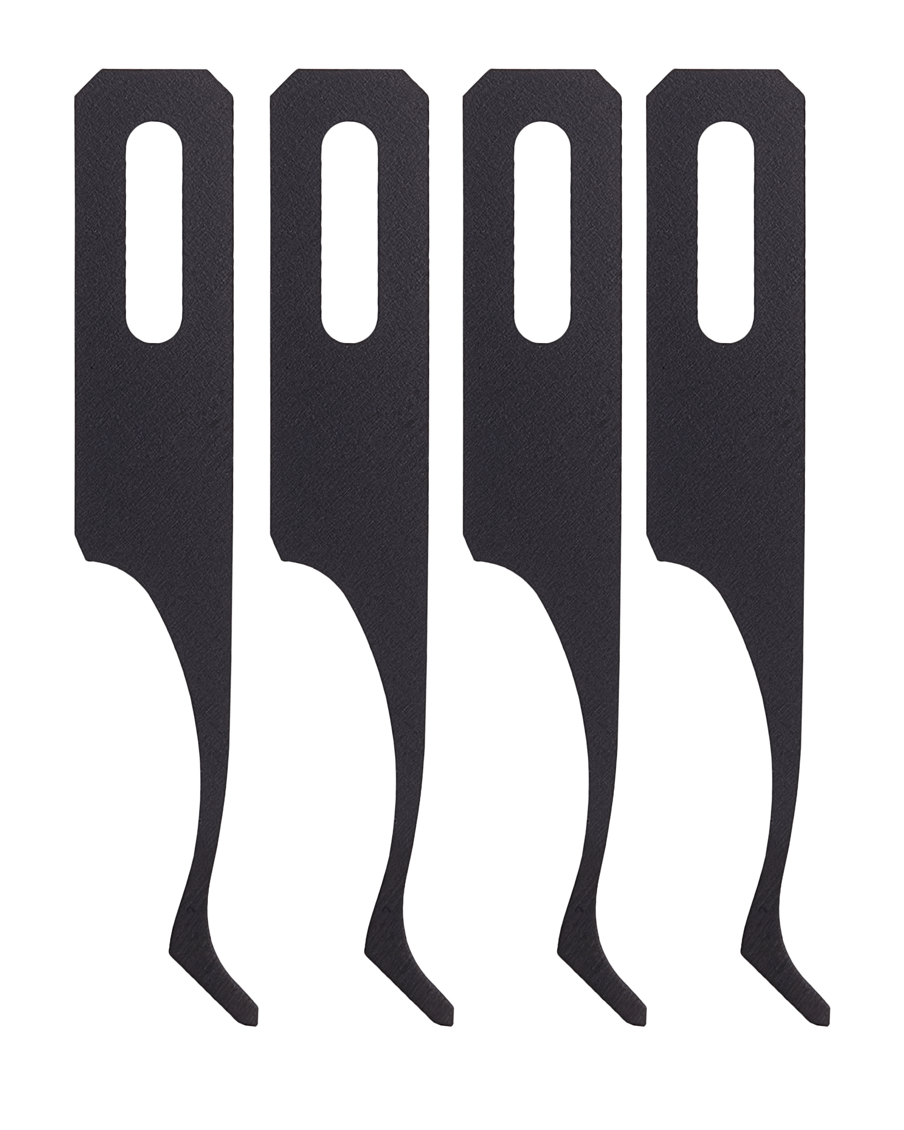 Scalpel blade - Underfill Black Glue (Wylie WL-365E Model-D) (4 Piece Set)