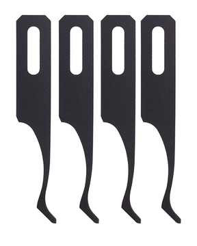 Scalpel blade - Underfill Black Glue (Wylie WL-365E Model-D) (4 Piece Set)
