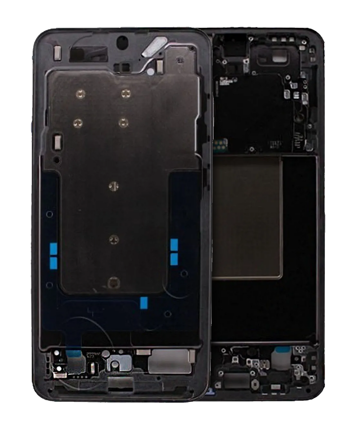 Mid-Frame Housing  Compatible For Samsung Galaxy S24 Plus 5G  Replacement (International version) (Service Pack) (Onyx Black)