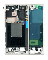 Replacement Mid-Frame Housing Compatible For Samsung Galaxy S24 Ultra 5G  (International Version) (Service Pack) (Titanium Grey)