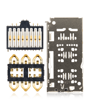 Replacement Sim Card Reader Compatible For Samsung Galaxy A10 (A105) / A20 (A205) / A30 (A305) / A50 (A505) / A51 (A515) / A70 (A705) / A9 (A920) / TCL 30 SE / Xiaomi Redmi Note 7 / Note 8 / Note 9 / Redmi Note 11 4G (Global Version