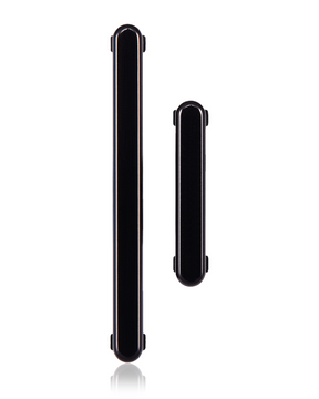 Hard Buttons (Power / Volume) Compatible For Samsung Galaxy S22 Ultra Replacement (Phantom Black)