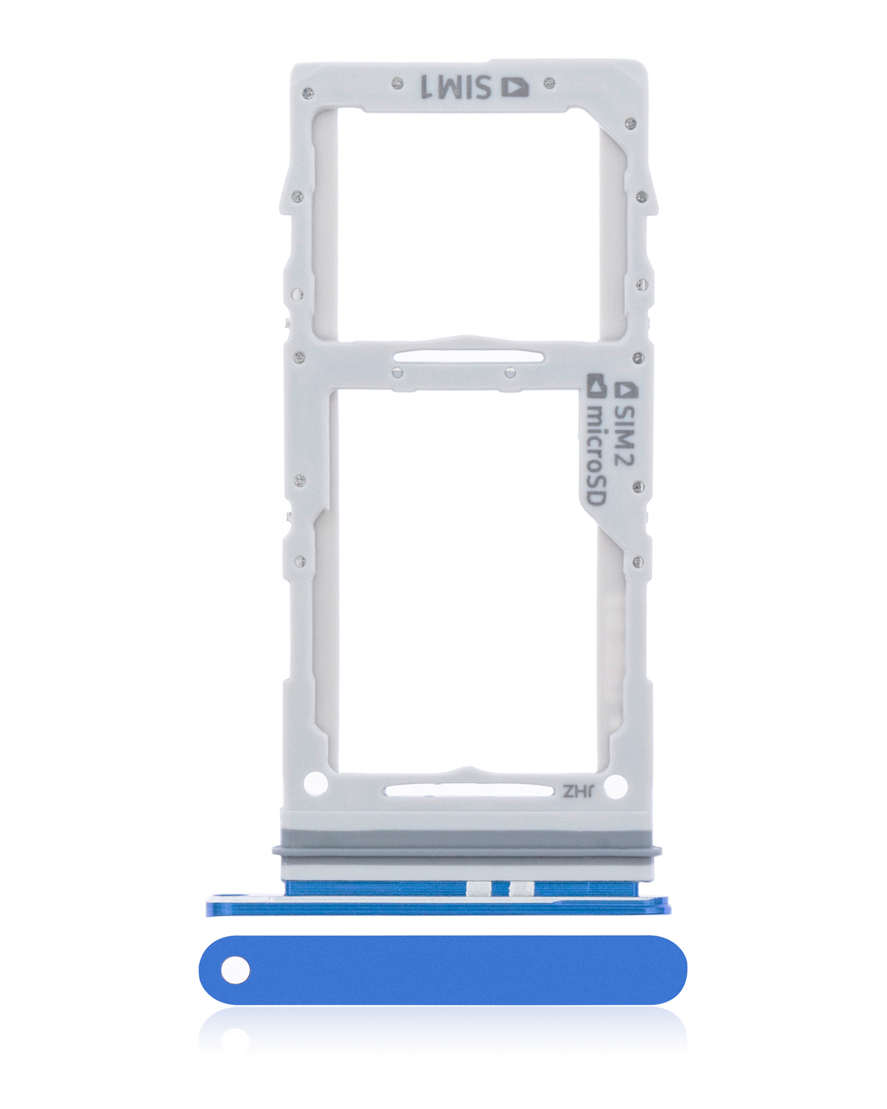 Dual Sim Card Tray Compatible For Samsung Galaxy S20 / S20 Plus / S20 Ultra 5G Replacement by Macfactory.Store (Aura Blue)