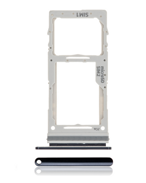 Replacement Dual Sim Card Tray Compatible For Samsung Galaxy Note 10 Lite (Aura Black)