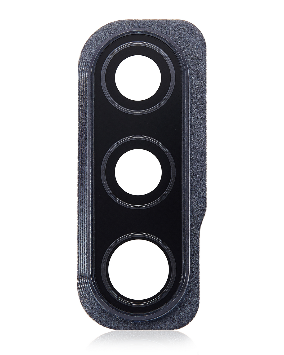 Back Camera Glass Lens And Cover Bezel Compatible For Samsung Galaxy A50S (A507 / 2019) (Prism Crush Black)