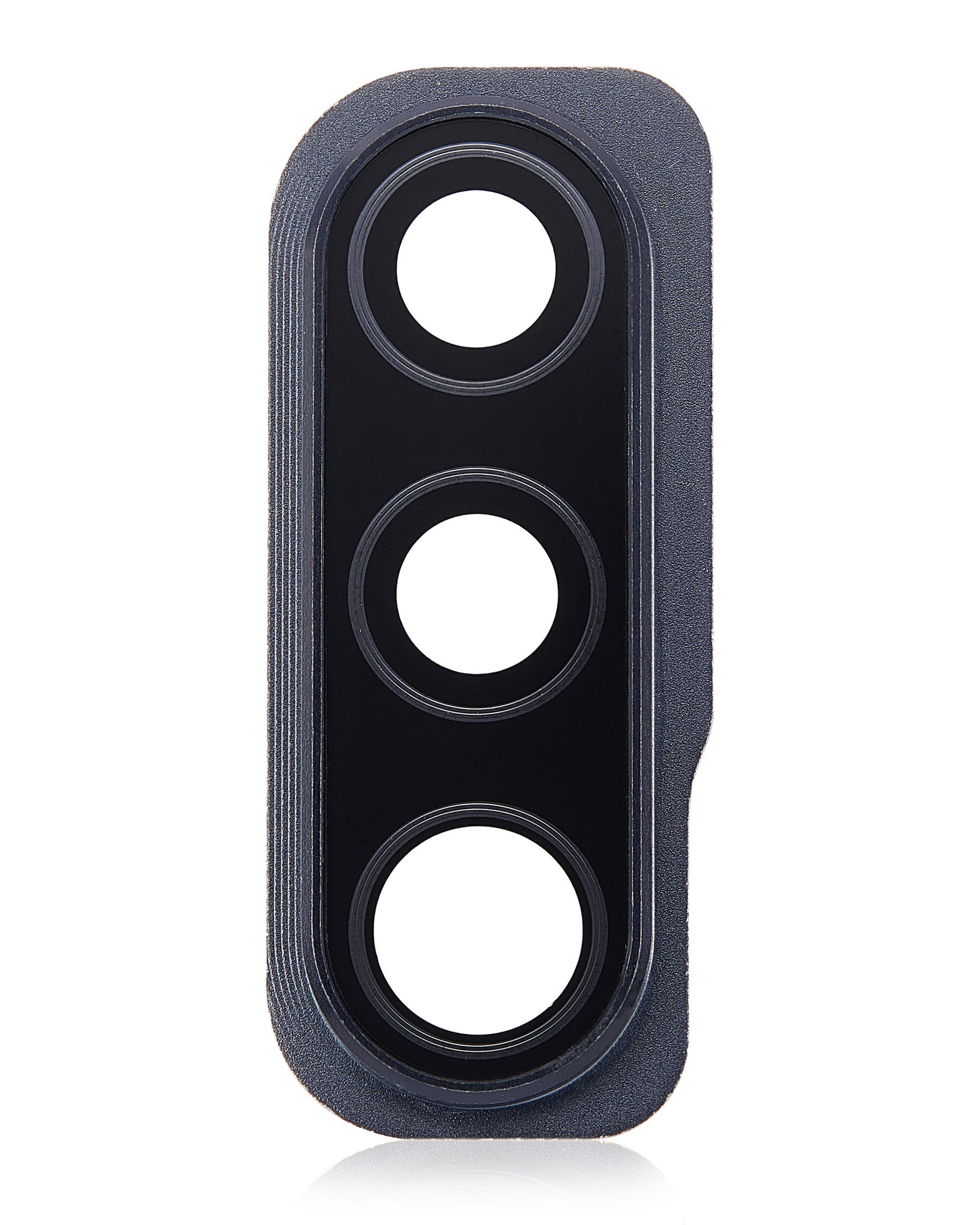 Back Camera Glass Lens And Cover Bezel Compatible For Samsung Galaxy A50S (A507 / 2019) (Prism Crush Black)