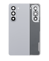 Replacement Back Cover Glass With Camera Lens Compatible For Samsung Galaxy Z Fold 5 (Service Pack) (Gray)