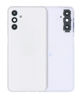 Back Cover Glass With Camera Lens Compatible For Samsung Galaxy A04s (A047 / 2022) (Service Pack) (White)