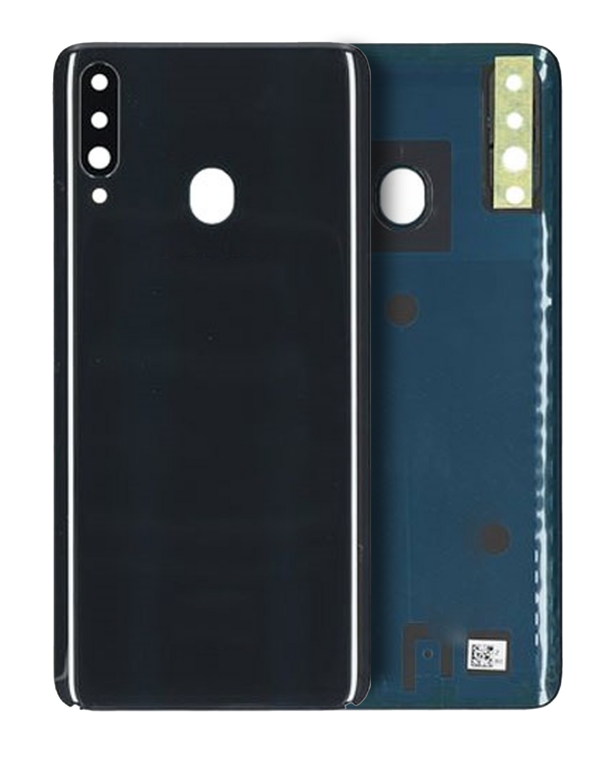 Samsung A20s Cover (Service Pack) (Black)