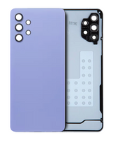 Back Cover Glass With Camera Lens Compatible For Samsung Galaxy A32 5G (A326 / 2021) (Service Pack) (Awesome Violet)
