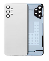 Back Cover Glass With Camera Lens Compatible For Samsung Galaxy A32 5G (A326 / 2021) (Service Pack) (Awesome White)