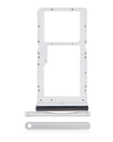 Sim Card Tray Replacement  Compatible For Samsung Galaxy Tab A7 10.4" (T505 / 2020) (Silver)