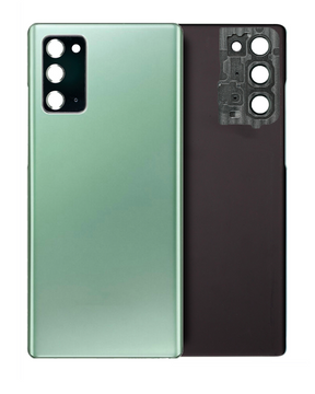 Replacement Back cover Glass With Adhesive Compatible For Samsung Galaxy Note 20 5G (Service Pack) (Mystic Green)