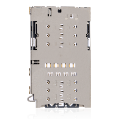 Sim Card Reader Replacement Compatible For Samsung Galaxy S7 To S20 Ultra / Note 8 to Note 20 Ultra / A60 (A606 / 2019) / A8 (A530 / 2018) / A5 (A520 / 2017) (Soldering Required)