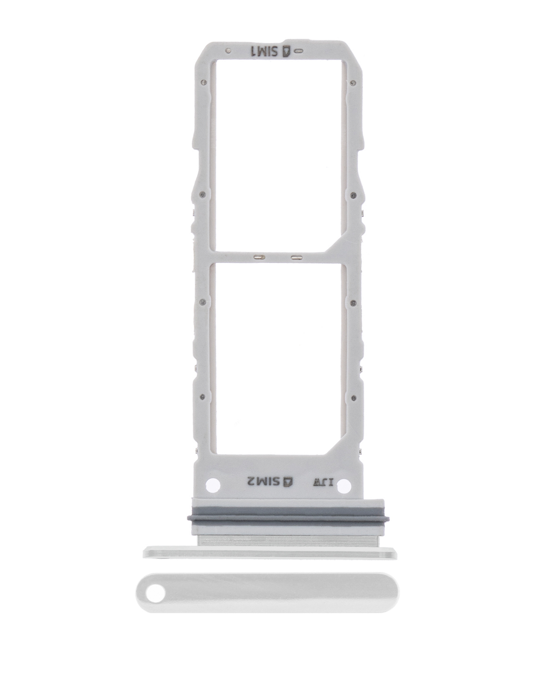 Dual Sim Card Tray Compatible For Samsung Galaxy Note 10 Replacement  (Aura White)
