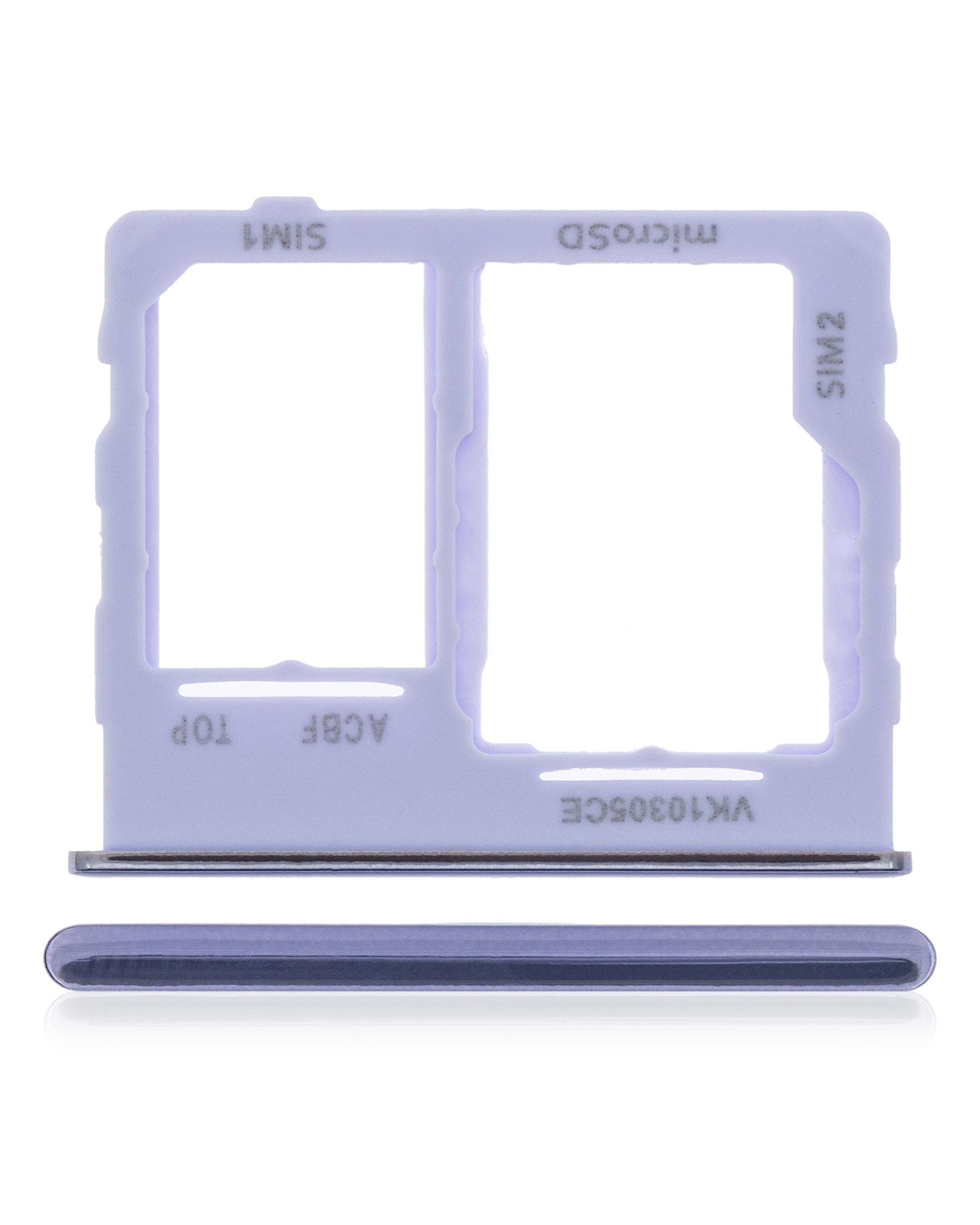 Dual Sim Card Tray Compatible For Samsung Galaxy A32 5G (A326 / 2021) (Awesome Violet)