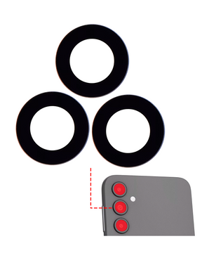 Back Camera Lens (Glass Only) With Adhesive Compatible For Samsung Galaxy A14 (A145)