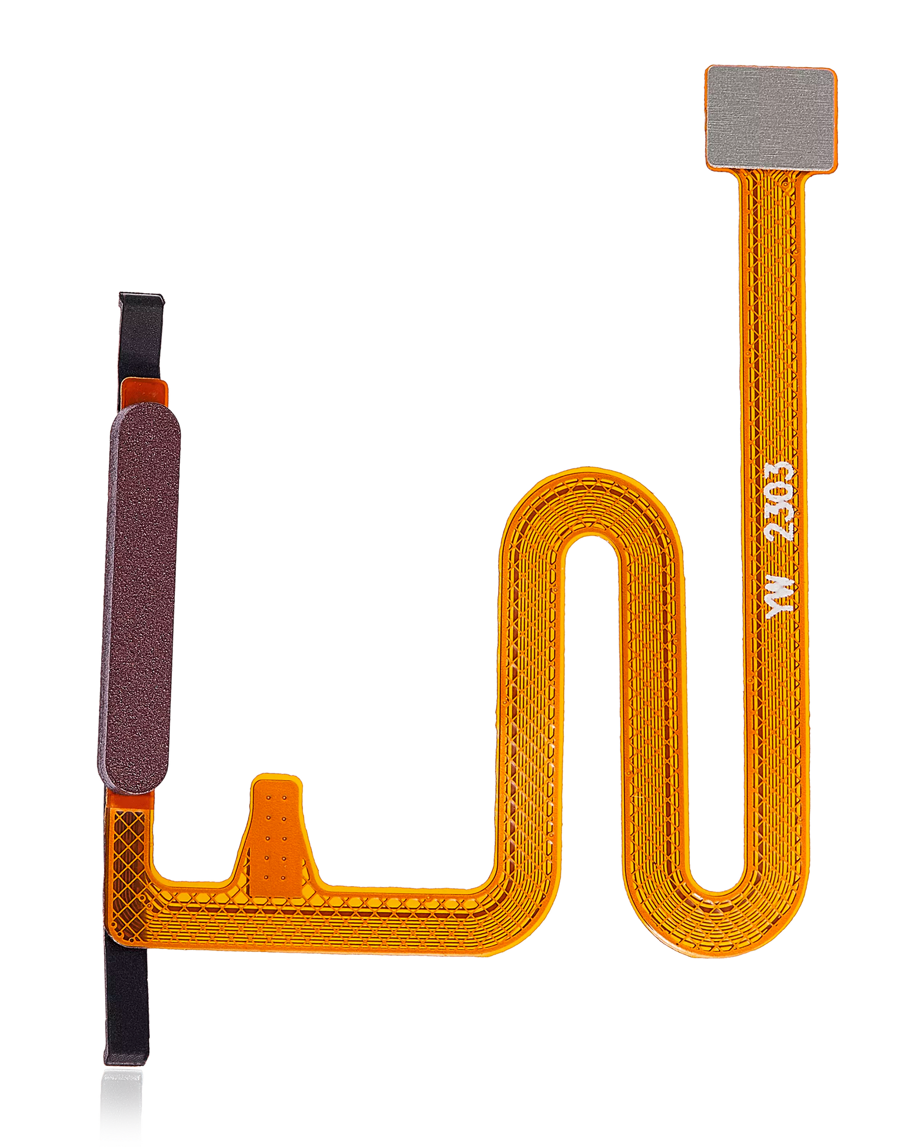 Fingerprint Reader With Flex Cable Compatible For Samsung Galaxy A14 (A145P / 2023) (Dark Red)