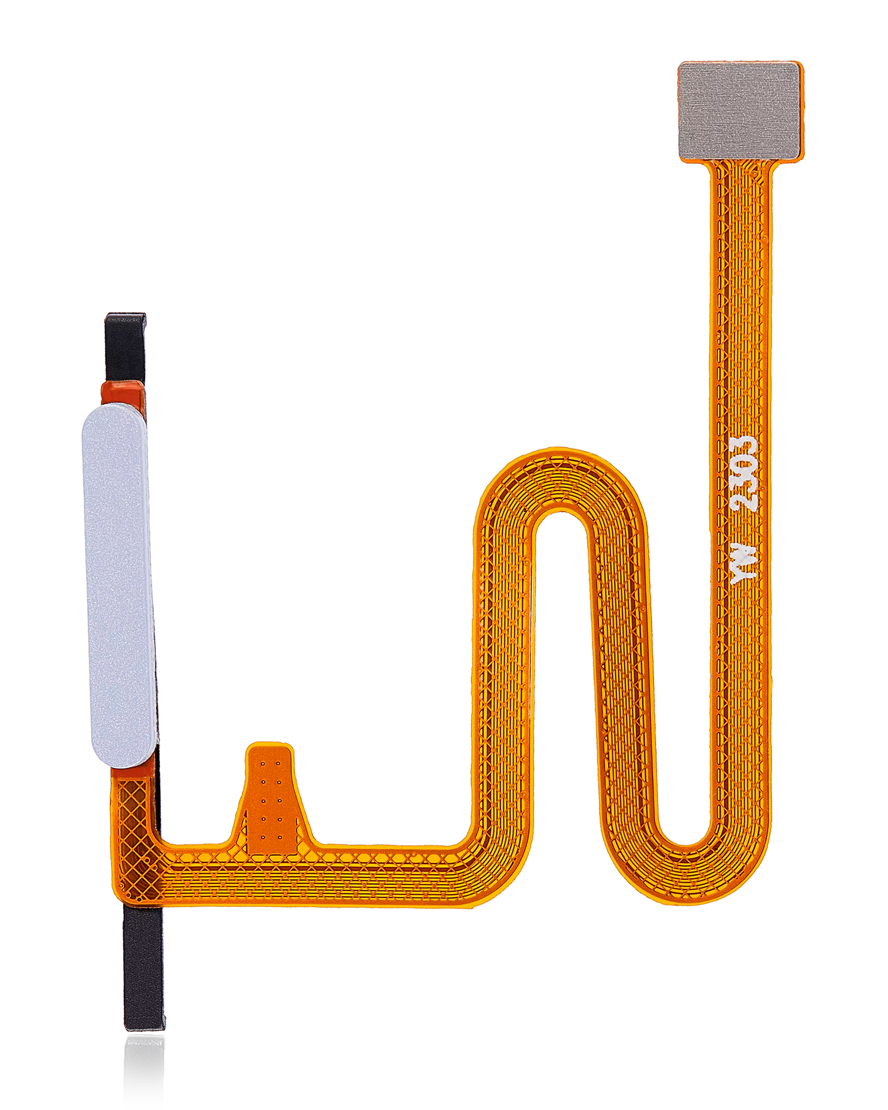 Fingerprint Reader With Flex Cable Compatible For Samsung Galaxy A14 (A145B / 2023) (Silver)