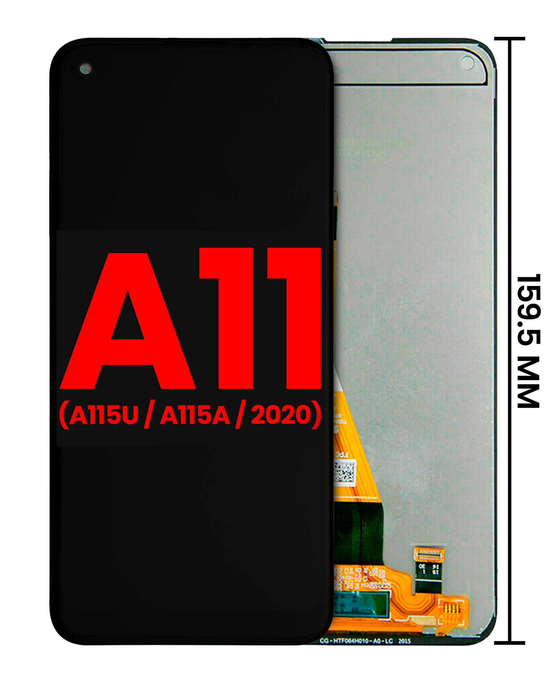 LCD Assembly Without Frame Compatible For Samsung Galaxy A11 (A115U / A115A / 2020) (US Version) (Vemake) (All Colors)