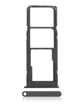 Dual Sim Card Tray Compatible For Samsung Galaxy A10 (A105 / 2019) (Black)