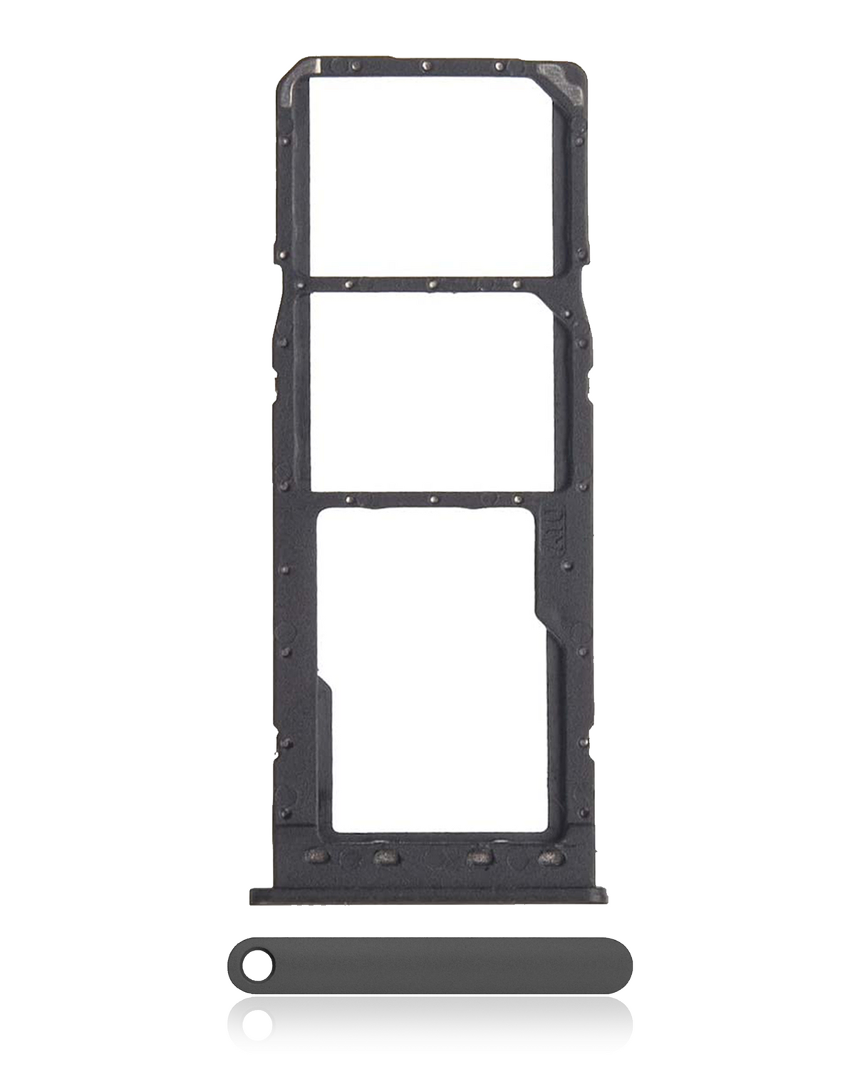 Single Sim Card Tray Compatible For Samsung Galaxy A10 (A105 / 2019) (Blue)