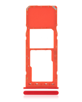 Single Sim Card Tray Compatible For Samsung Galaxy A10 (A105 / 2019) (Red)