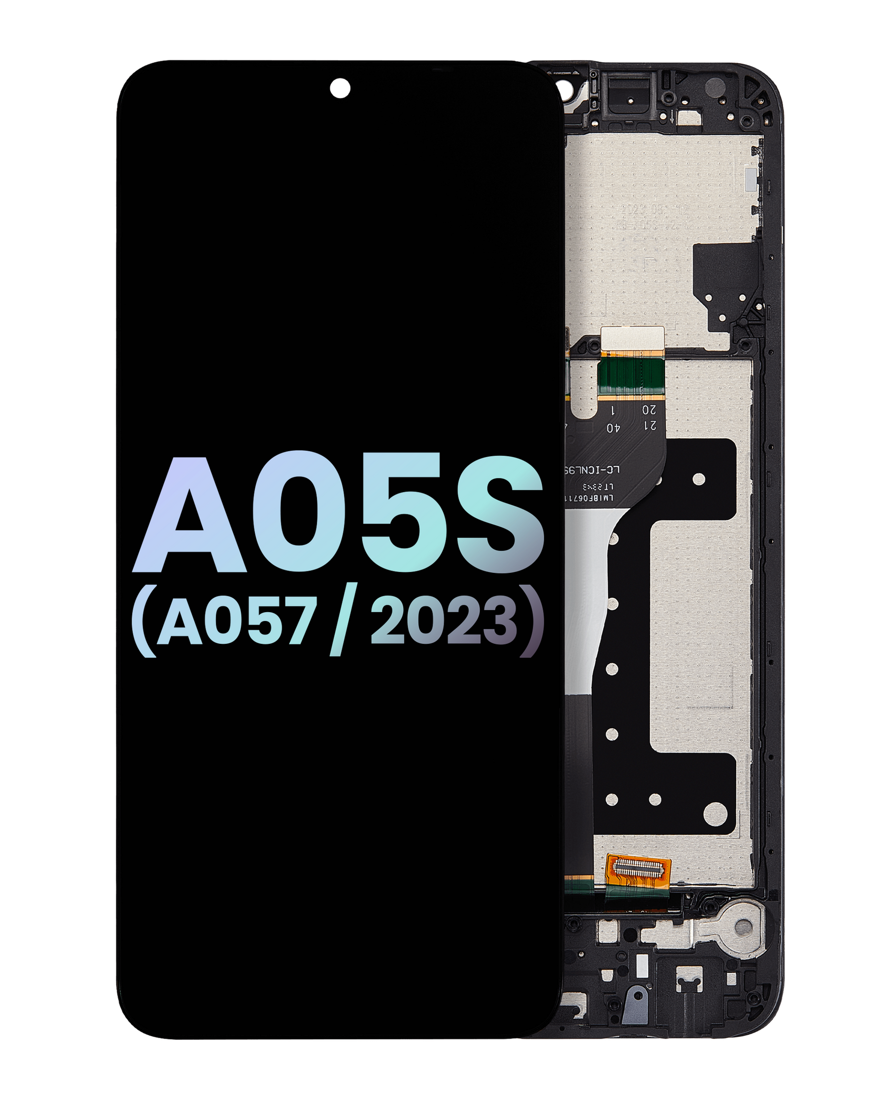 LCD Assembly With Frame Compatible For Samsung Galaxy A05s (A057 / 2023) (Refurbished) (All Colors)