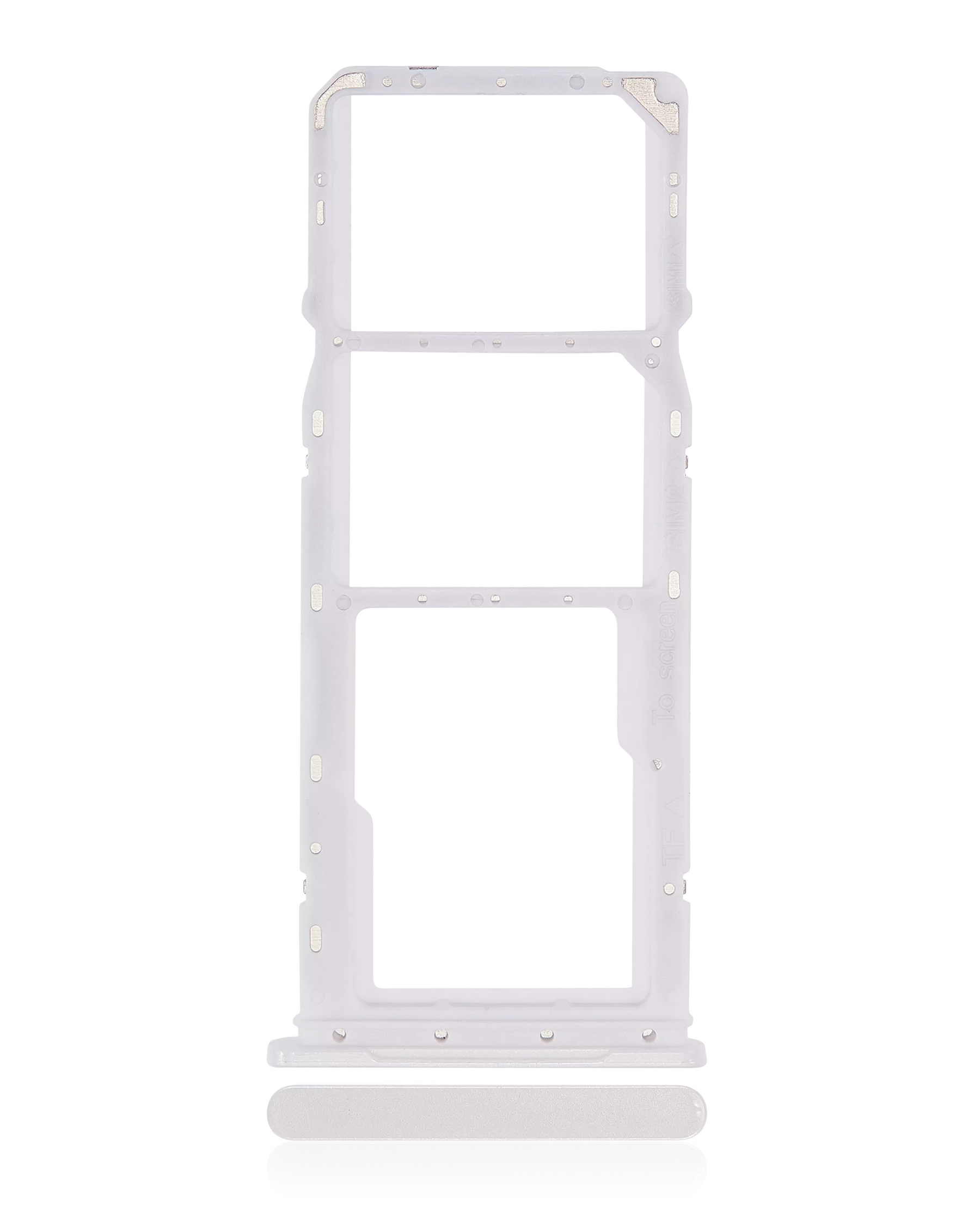 Dual Sim Card Tray Compatible For Samsung Galaxy A04 (A045 / 2022) (White)