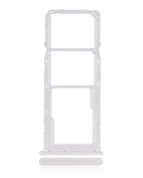 Dual Sim Card Tray Compatible For Samsung Galaxy A04 (A045 / 2022) (White)
