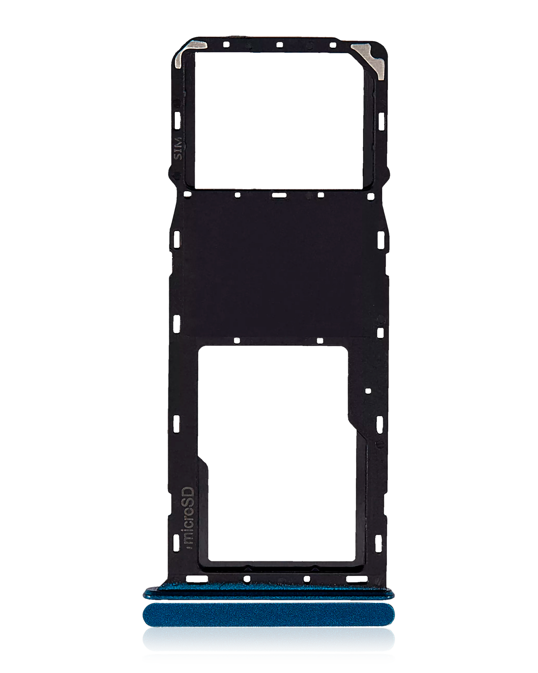 Single Sim Card Tray Compatible For Samsung Galaxy A03S (A037U / 2021) (Blue)