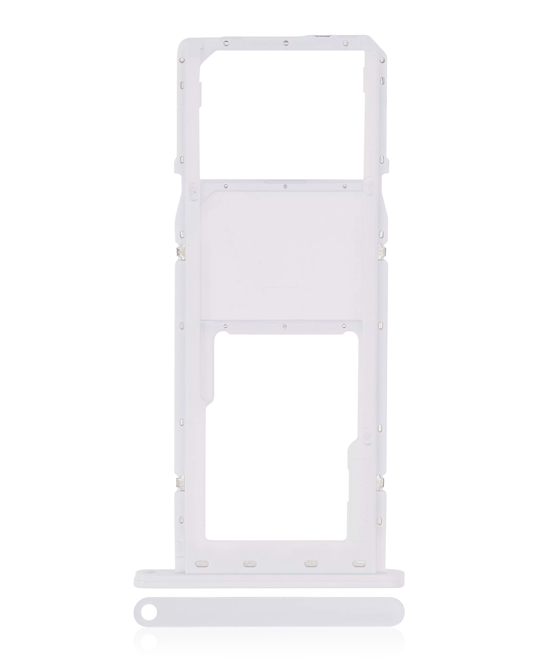 Single Sim Card Tray Compatible For Samsung Galaxy A02S (A025 / 2020) / A03 (A035 / 2021) (White)