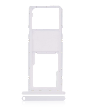 Single Sim Card Tray Compatible For Samsung Galaxy A02S (A025 / 2020) / A03 (A035 / 2021) (White)