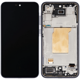 OLED Assembly With Frame Compatible For Samsung Galaxy A35 5G (A356 / 2024) (Refurbished) (Navy)