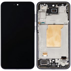 OLED Assembly With Frame Compatible For Samsung Galaxy A35 5G (A356 / 2024) (Refurbished) (Navy)