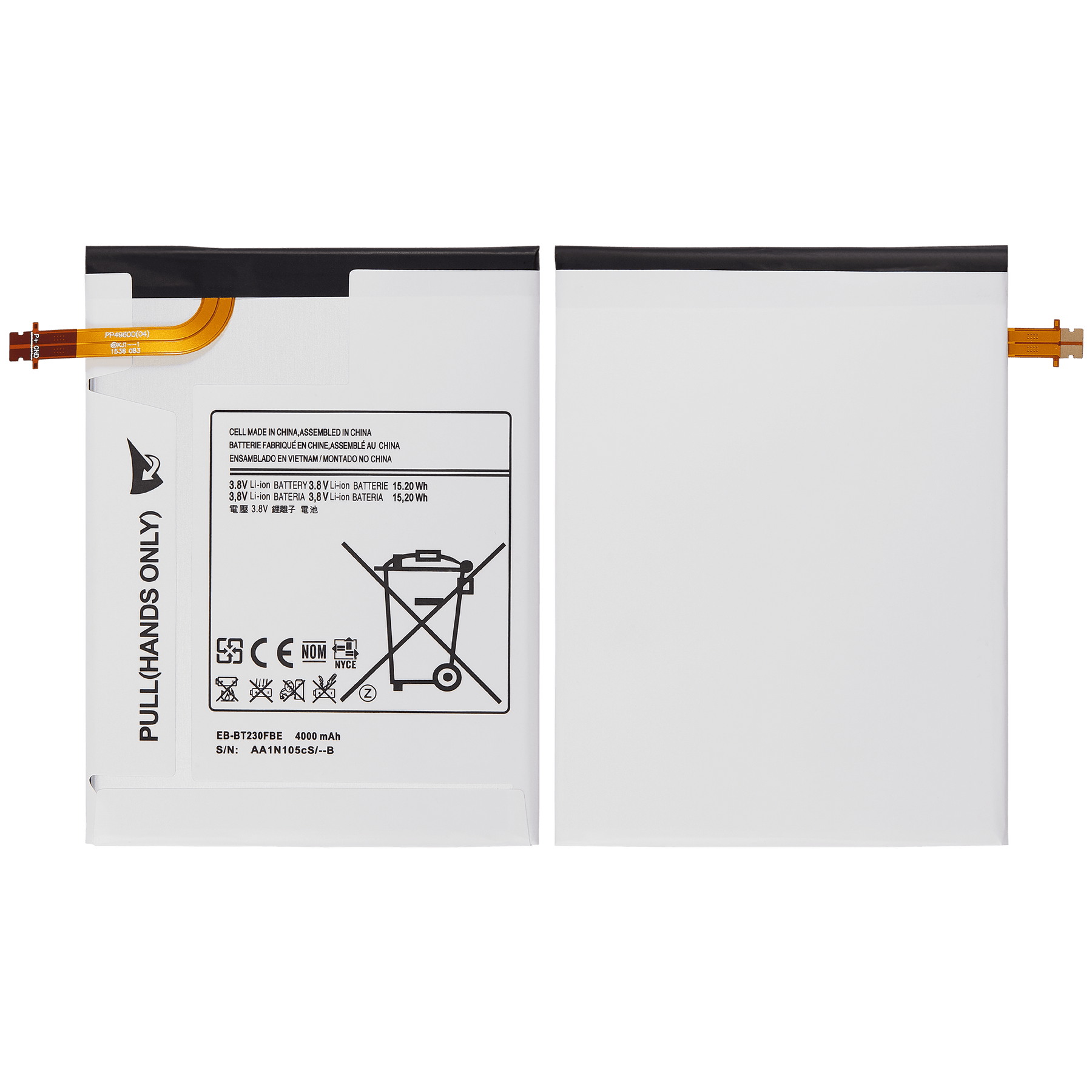 Replacement Battery Compatible For Samsung Galaxy Tab 4 l 7.0" (EB-BT230FBE)