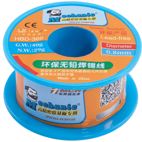 Rosin Core - Solder Wire 0.8MM (Lead Free) (Mechanic)