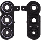 Back Camera Lens Replacement With Cover Bezel Ring Compatible For Samsung Galaxy S24 Plus 5G  by MacFactory.Store(Cobalt Violet)