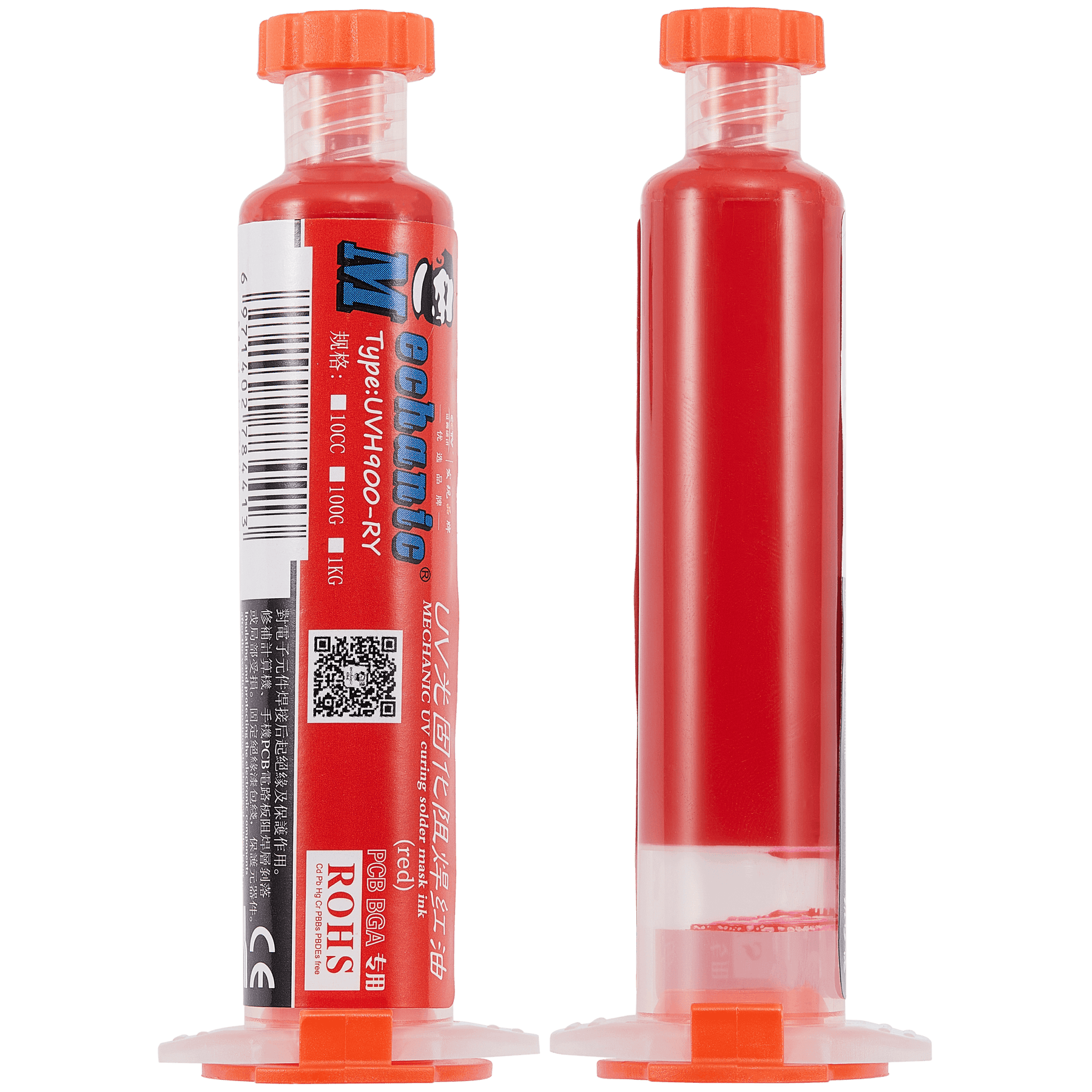 UV Solder Mask Red 10mL (Mechanic)