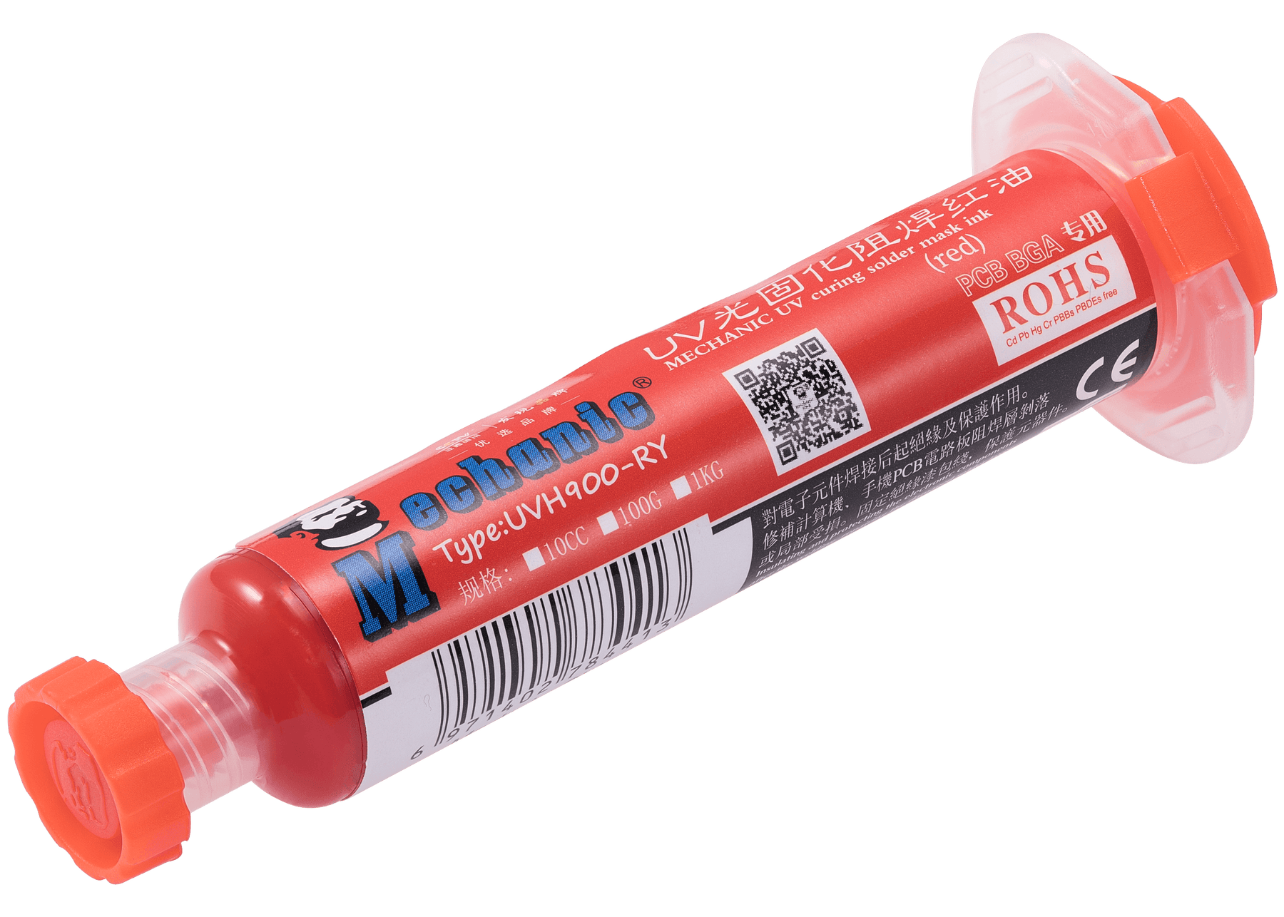 UV Solder Mask Red 10mL (Mechanic)