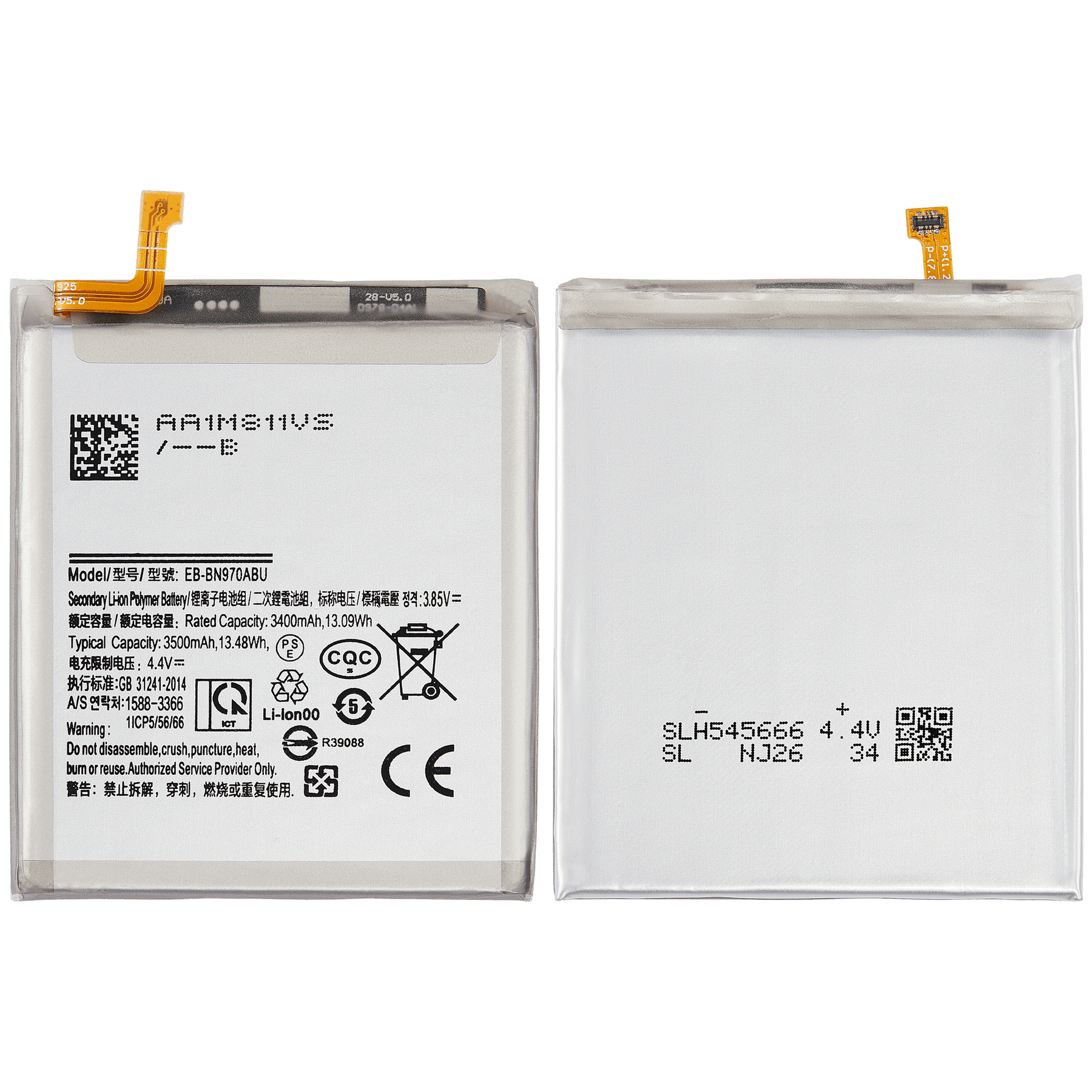 Replacement Battery Compatible For Samsung Galaxy Note 10