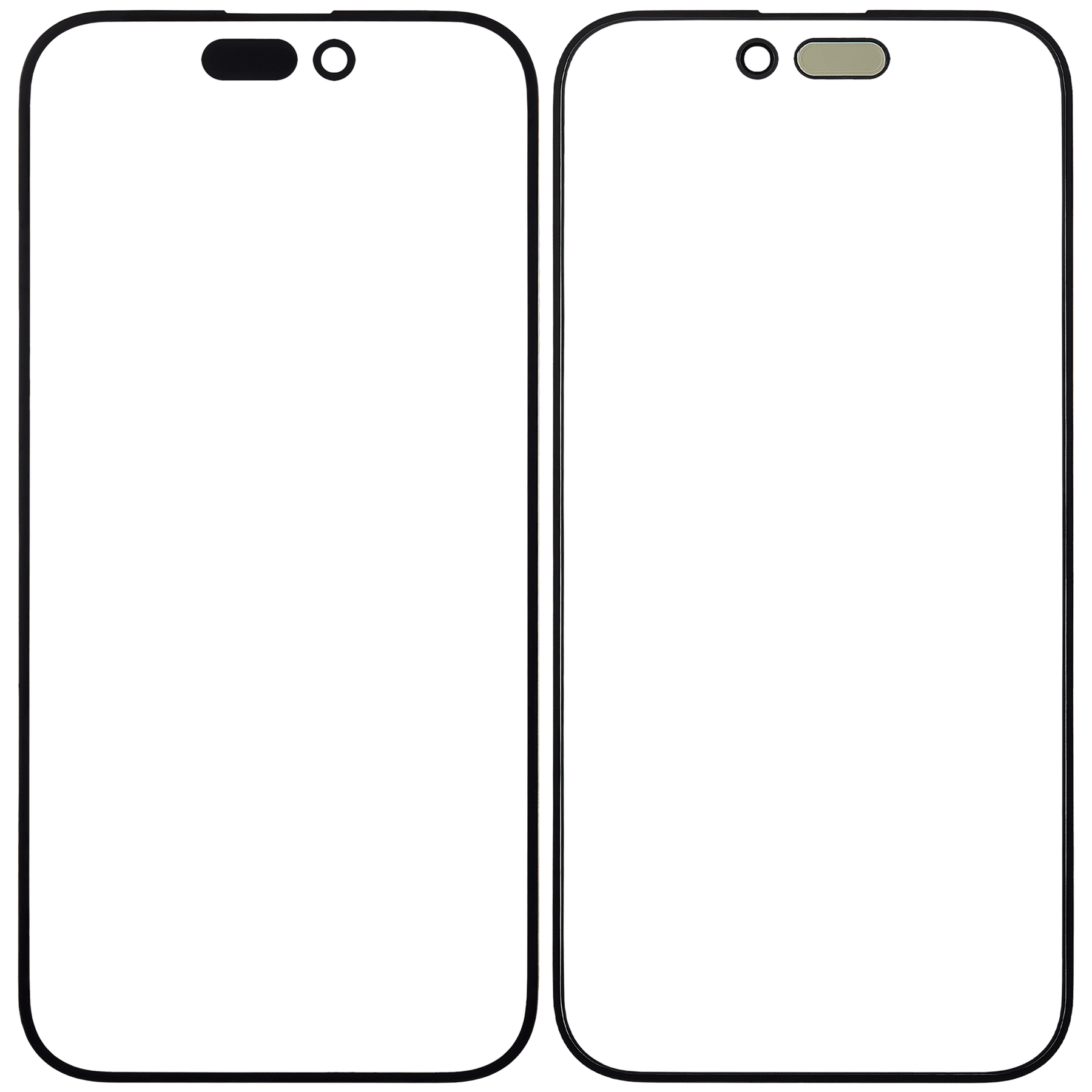 2 in 1 (Glass + OCA Pre-Installed) Compatible For iPhone 15 Pro (OCA Master) (2 Pack)